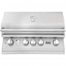 Lion L75000 32-Inch Stainless Steel Built-In Natural Gas Grill New