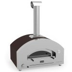Alfa Stone Oven Large 31-Inch Outdoor Countertop Propane Gas Pizza Oven - Copper - FXSTONE-L New