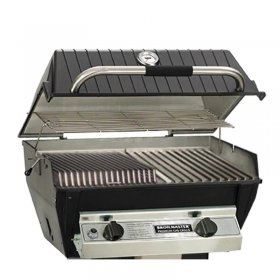 Broilmaster R3BN Infrared Combination Natural Gas Grill On Black Cart New