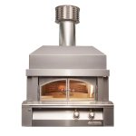 Alfresco 30-Inch Built-In Natural Gas Outdoor Pizza Oven Plus - AXE-PZA-BI-NG New