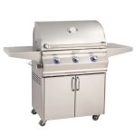 Fire Magic Aurora A540S 30-Inch Propane Gas Grill With Side Burner And Analog Thermometer - A540S-7EAP-62 New