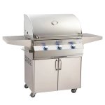 Fire Magic Aurora A660S 30-Inch Propane Gas Grill With Side Burner And Analog Thermometer - A660S-7EAP-62 New