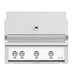 Hestan 36-Inch Built-In Propane Gas Grill W/ Rotisserie - Froth - GABR36-LP-WH New