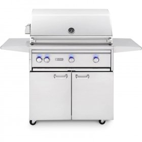 Lynx Professional 36-Inch Natural Gas Grill With One Infrared Trident Burner And Rotisserie - L36TRF-NG New