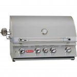 Bull Angus 30-Inch 4-Burner Built-In Propane Gas Grill With Rotisserie - 47628 New