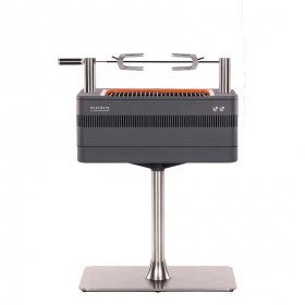 Everdure By Heston Blumenthal FUSION 29-Inch Charcoal Grill With Rotisserie & Electronic Ignition - HBCE1BSUS New