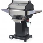 Phoenix SDBOCP Stainless Steel Propane Gas Grill Head On Black Aluminum Pedestal Cart New