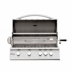 Summerset Sizzler 32-Inch 4-Burner Built-In Propane Gas Grill With Rear Infrared Burner - SIZ32-LP New