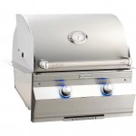 Fire Magic Aurora A430I 24-Inch Built-In Natural Gas Grill With Analog Thermometer - A430I-7EAN New