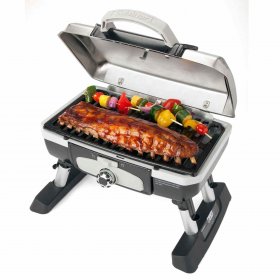Cuisinart Petit Gourmet Tabletop Gas Grill - Red - CGG-180T New