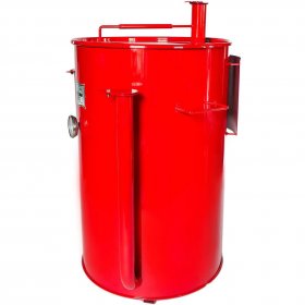 Gateway Drum Smokers 55 Gallon Charcoal BBQ Smoker - Red - 55133 New