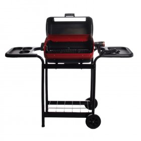 Americana by Meco 1500 Watt Electric Grill With Plastic Side Tables - 9350U8.181 New