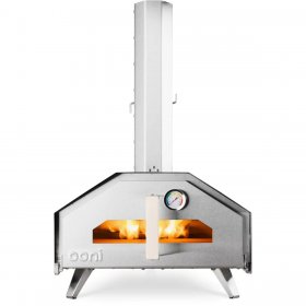 Ooni Pro Portable Outdoor Wood-Fired Pizza Oven - Stainless Steel New