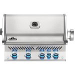 Napoleon Prestige PRO 500 Built-in Natural Gas Grill with Infrared Rear Burner and Rotisserie Kit - BIPRO500RBNSS-3 New