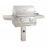 Fire Magic Choice Multi-User Accessible CMA430S 24-Inch Propane Gas Grill With Analog Thermometer On In-Ground Post - CMA430S-RT1P-G6 New