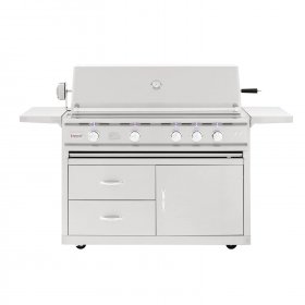 Summerset TRL Deluxe 44-Inch 4-Burner Natural Gas Grill With Rotisserie - TRLD44A-NG New