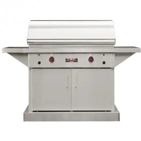 TEC Sterling Patio FR 44-Inch Infrared Propane Gas Grill On Stainless Cabinet W/ Red Knobs New