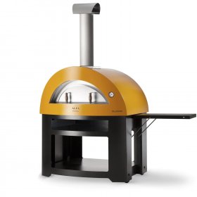 Alfa Allegro 39-Inch Outdoor Wood-Fired Pizza Oven - Yellow - FXALLE-LGIA New