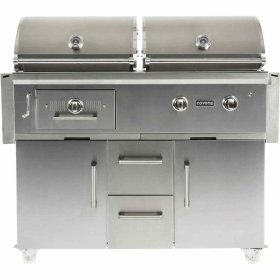 Coyote Centaur 50-Inch Propane Gas/Charcoal Dual Fuel Grill - C1HY50LP New
