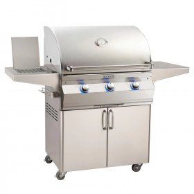 Fire Magic Aurora A660S 30-Inch Propane Gas Grill With Side Burner And Analog Thermometer - A660S-7EAP-62 New