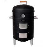 Americana by Meco Charcoal Water Vertical BBQ Meat Smoker - Black - 5023I New