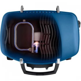 Napoleon TravelQ 285 Portable Propane Gas Grill - Blue - TQ285-BL-1 New
