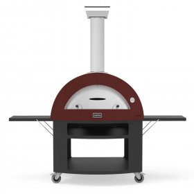 Alfa Allegro 39-Inch Outdoor Wood-Fired Pizza Oven - Antique Red - FXALLE-LROA New