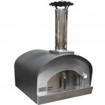Sole Gourmet Italia 32-Inch Countertop Outdoor Wood Fired Pizza Oven New
