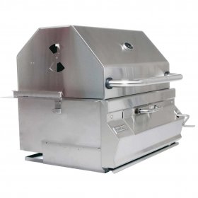 Fire Magic Legacy 24-Inch Built-In Smoker Charcoal Grill - 12-SC01C-A New
