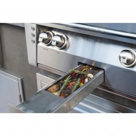 Alfresco ALXE 42-Inch Built-In Natural Gas Grill With Rotisserie - ALXE-42-NG New