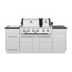 Broil King Imperial S 690i 6-Burner Natural Gas Grill Center With Rotisserie & Side Burner - Stainless Steel - 897847 New