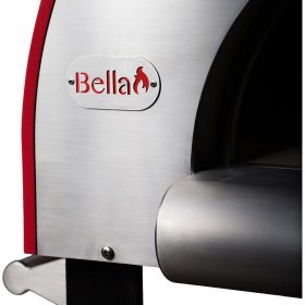 Bella Ultra 40-Inch Outdoor Wood-Fired Pizza Oven On Cart - Red - BEUS40R New