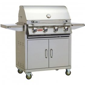 Bull Outlaw 30-Inch 4-Burner Propane Gas Grill Cart - 26001 New