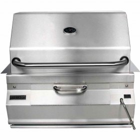 Fire Magic Legacy 24-Inch Built-In Smoker Charcoal Grill - 12-SC01C-A New