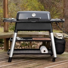 Everdure By Heston Blumenthal FURNACE 52-Inch 3-Burner Propane Gas Grill With Stand - Graphite - HBG3GUS New