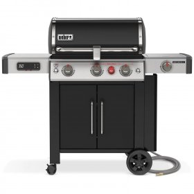 Weber Genesis II EX-335 Natural Gas Smart Grill with Sear Burner & Side Burner - Black - 66016601 New