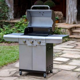 Saber Select 3-Burner 24-Inch Infrared Propane Gas Grill - R42SC0321 New