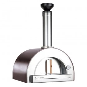 Forno Venetzia Pronto 200 33-Inch Countertop Outdoor Wood-Fired Pizza Oven - Copper New
