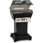 Broilmaster P3-XFN Premium Natural Gas Grill On Black Cart New
