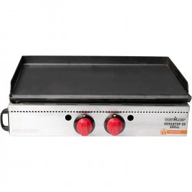 Camp Chef VersaTop 2X Two Burner Portable Flat Top Propane Gas Grill - FTG400 New