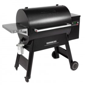 Traeger Ironwood 885 Wi-Fi Controlled Wood Pellet Grill W/ WiFIRE, Pellet Sensor, Front Shelf & Grill Cover - TFB89BLF + BAC442 + BAC513 New
