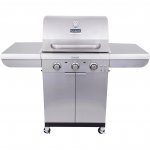 Saber Select 3-Burner 24-Inch Infrared Propane Gas Grill - R42SC0321 New