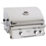 American Outdoor Grill L-Series 24-Inch 2-Burner Built-In Natural Gas Grill With Rotisserie - 24NBL New