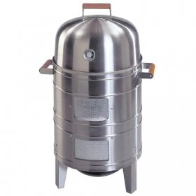 Americana by Meco Charcoal Vertical Water Smoker - Stainless - 5025 New
