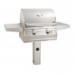 Fire Magic Choice Multi-User CM430S 24-Inch Propane Gas Grill With Analog Thermometer On In-Ground Post - CM430S-RT1P-G6 New