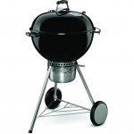Weber Master Touch 22-Inch Charcoal Grill With Gourmet BBQ System Cooking Grate - Black - 14501001 New