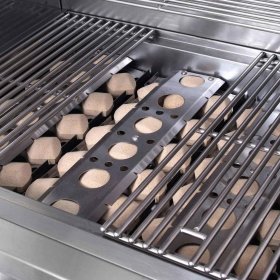 RCS Premier Series 32-Inch 4-Burner Built-In Natural Gas Grill With Rear Infrared Burner - RJC32A-NG New