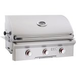 American Outdoor Grill T-Series 30-Inch 3-Burner Built-In Natural Gas Grill - 30NBT-00SP New