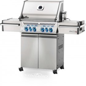 Napoleon Prestige PRO 500 Propane Grill with Infrared Rear and Side Burners and Rotisserie Kit - PRO500RSIBPSS-3 New