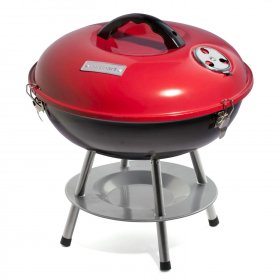 Cuisinart 14-Inch Portable Tabletop Charcoal Grill - Red - CCG-190RB New